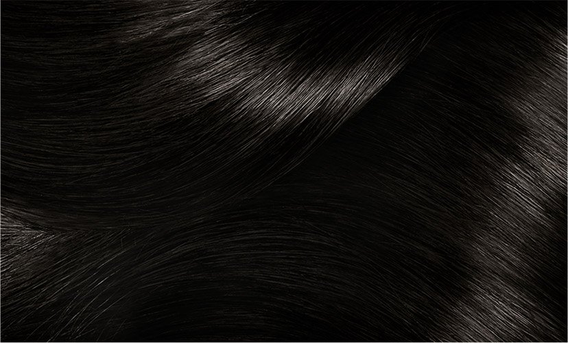 Barva na vlasy 200 NEJTMAVŠÍ HNĚDÁ Excellence Creme Brunette Hair Swatch